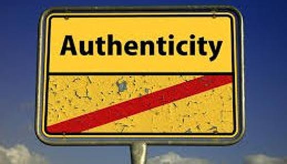 Be yourself – just don’t be authentic