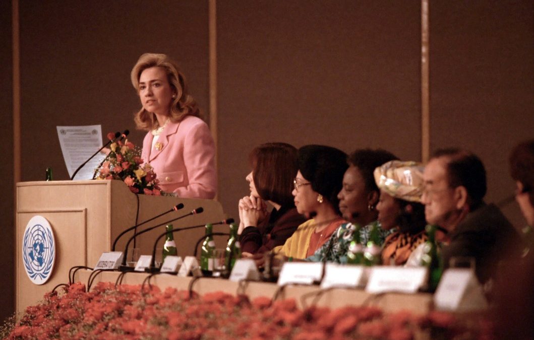 Lessons from an iconic speech: “Women’s Rights are Human Rights”