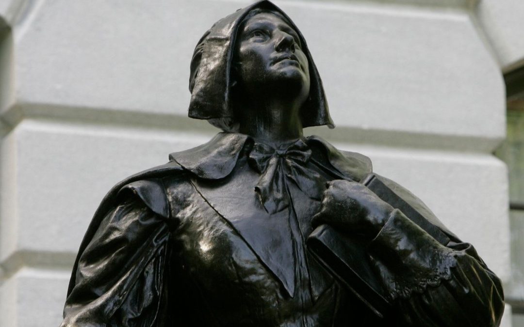 Anne Hutchinson — banished for speaking her mind