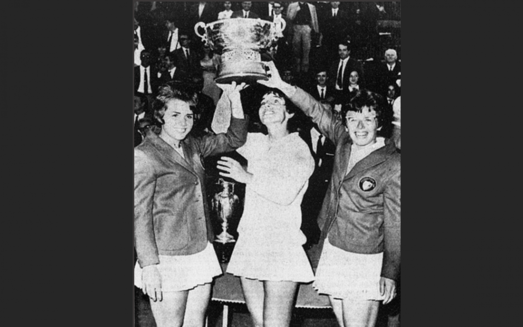 Billie Jean King victorious