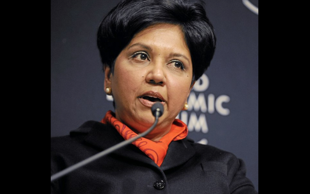 Indra Nooyi: let’s rethink work, women, and families